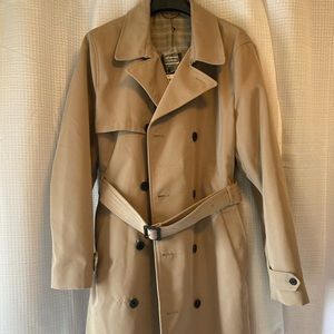 New With Tags Lrg Men’s Modern Topman Trench Coat